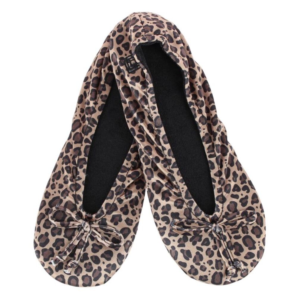 Isotoner Women's Satin Classic Ballerina Slippers